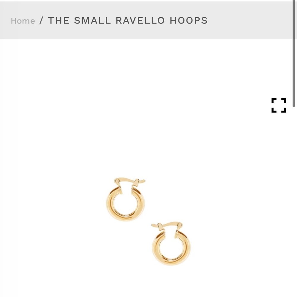 The Small Ravello Hoops